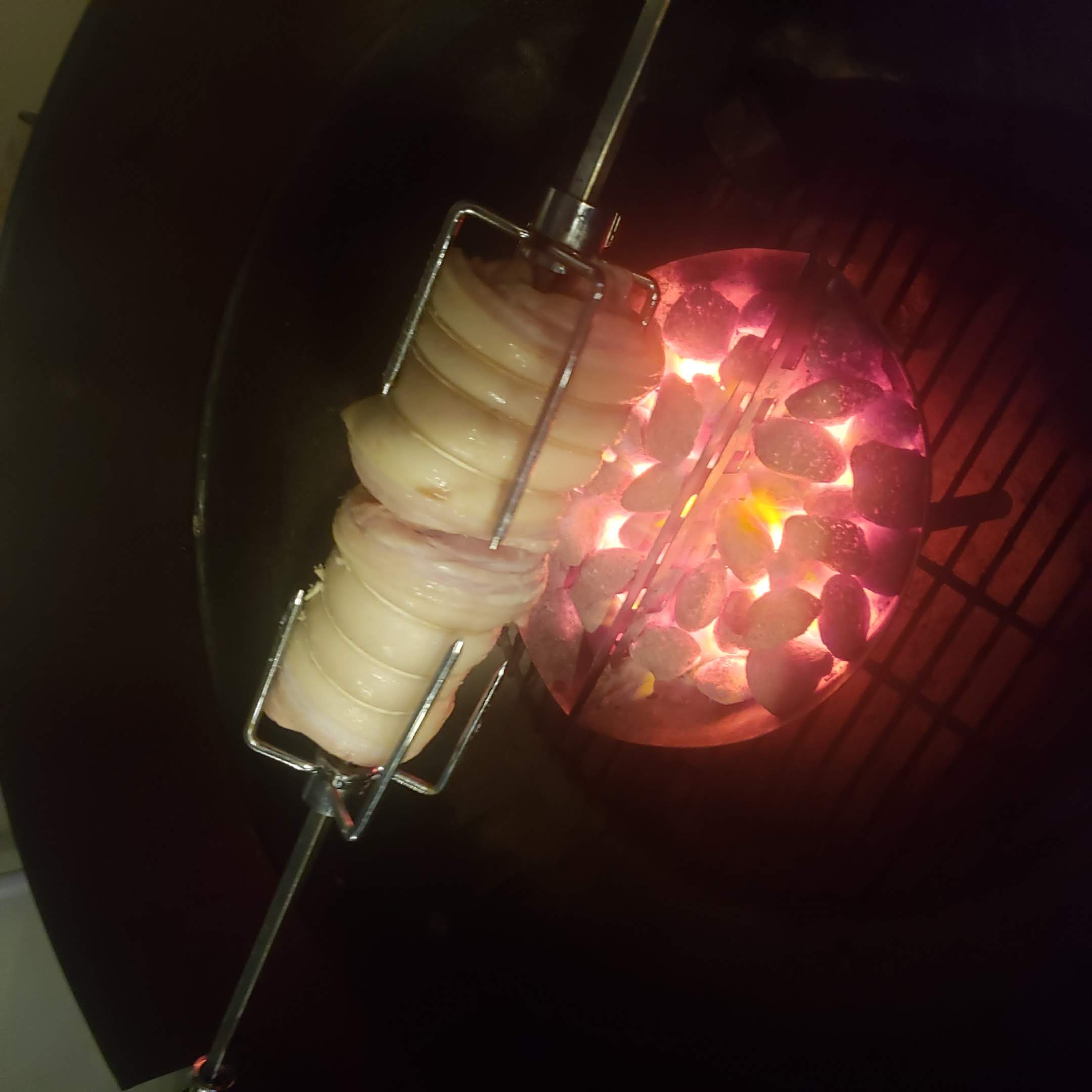57cm Rotisserie Kit & Battery Motor