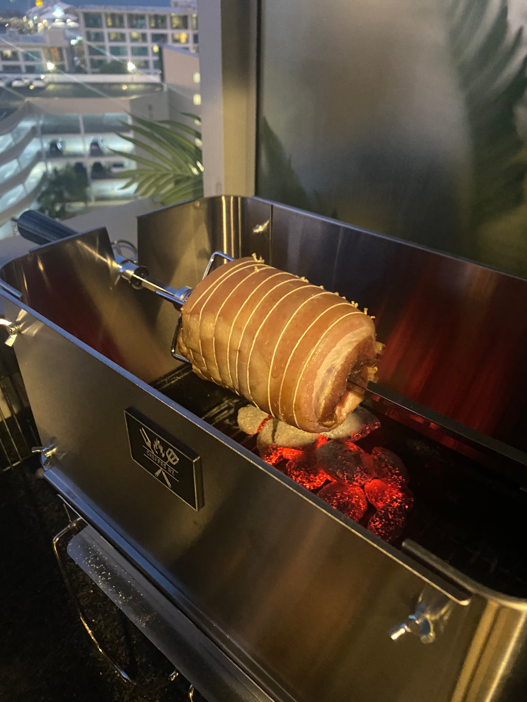 Weber Go Anywhere Riser & Rotisserie Kit