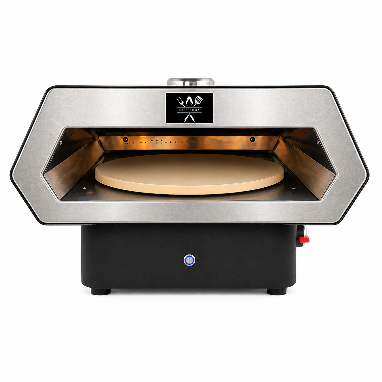 17 Inch Auto-Rotating Gas Pizza Oven