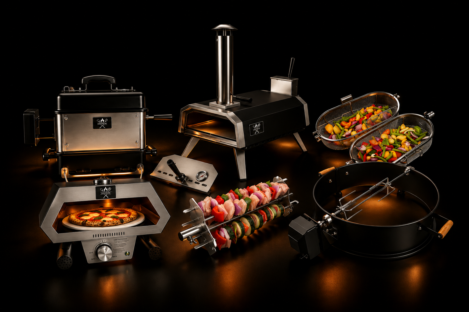 ChefPro NZ | Rotisserie BBQ Kits & Pizza Ovens — Ships from Auckland