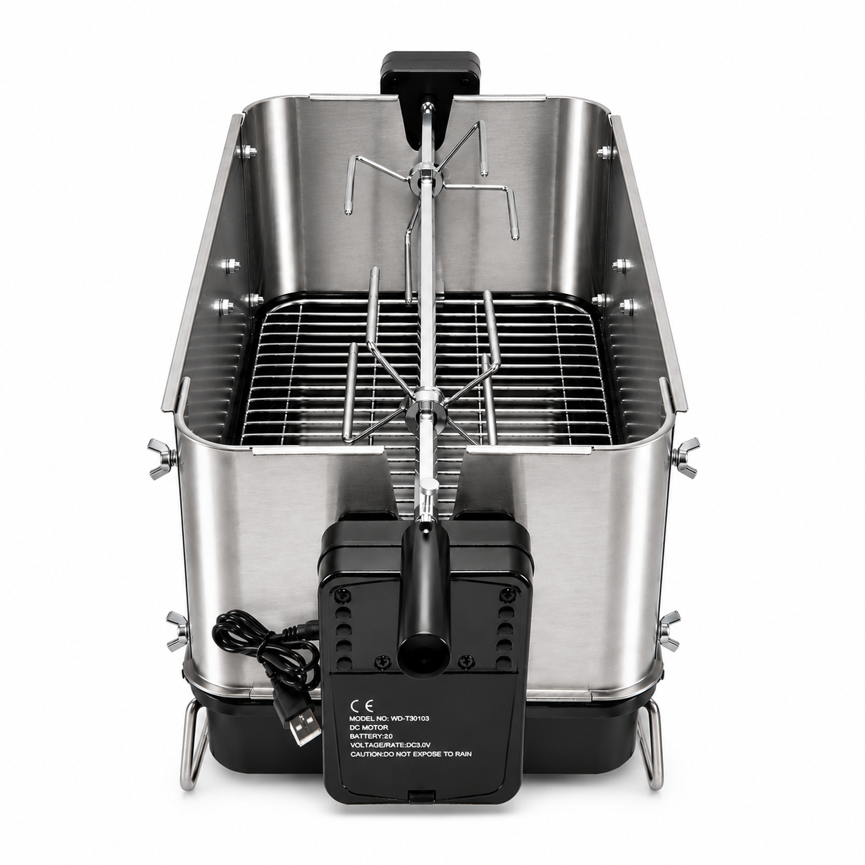 Weber Go Anywhere Riser & Rotisserie Kit