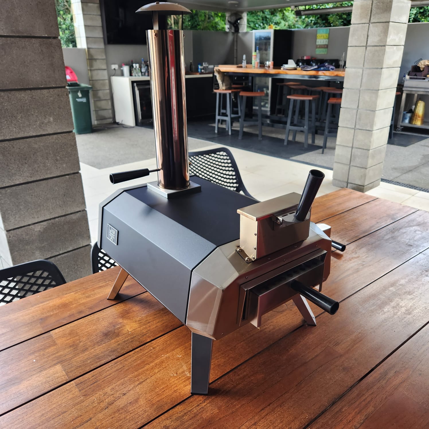 13" Wood Pellet Pizza Oven
