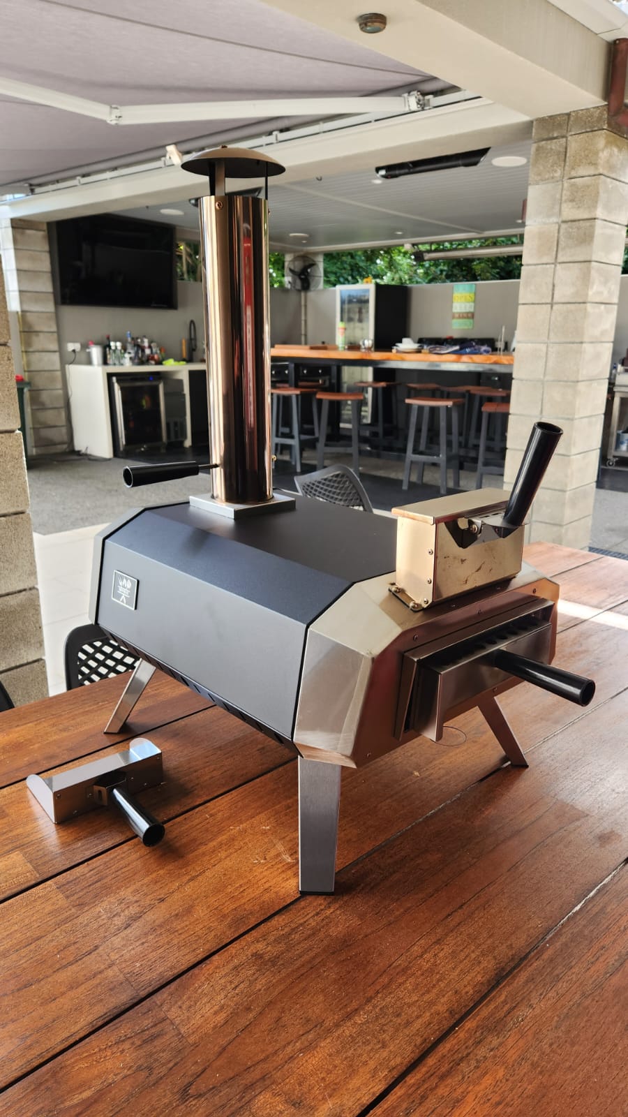 13" Wood Pellet Pizza Oven