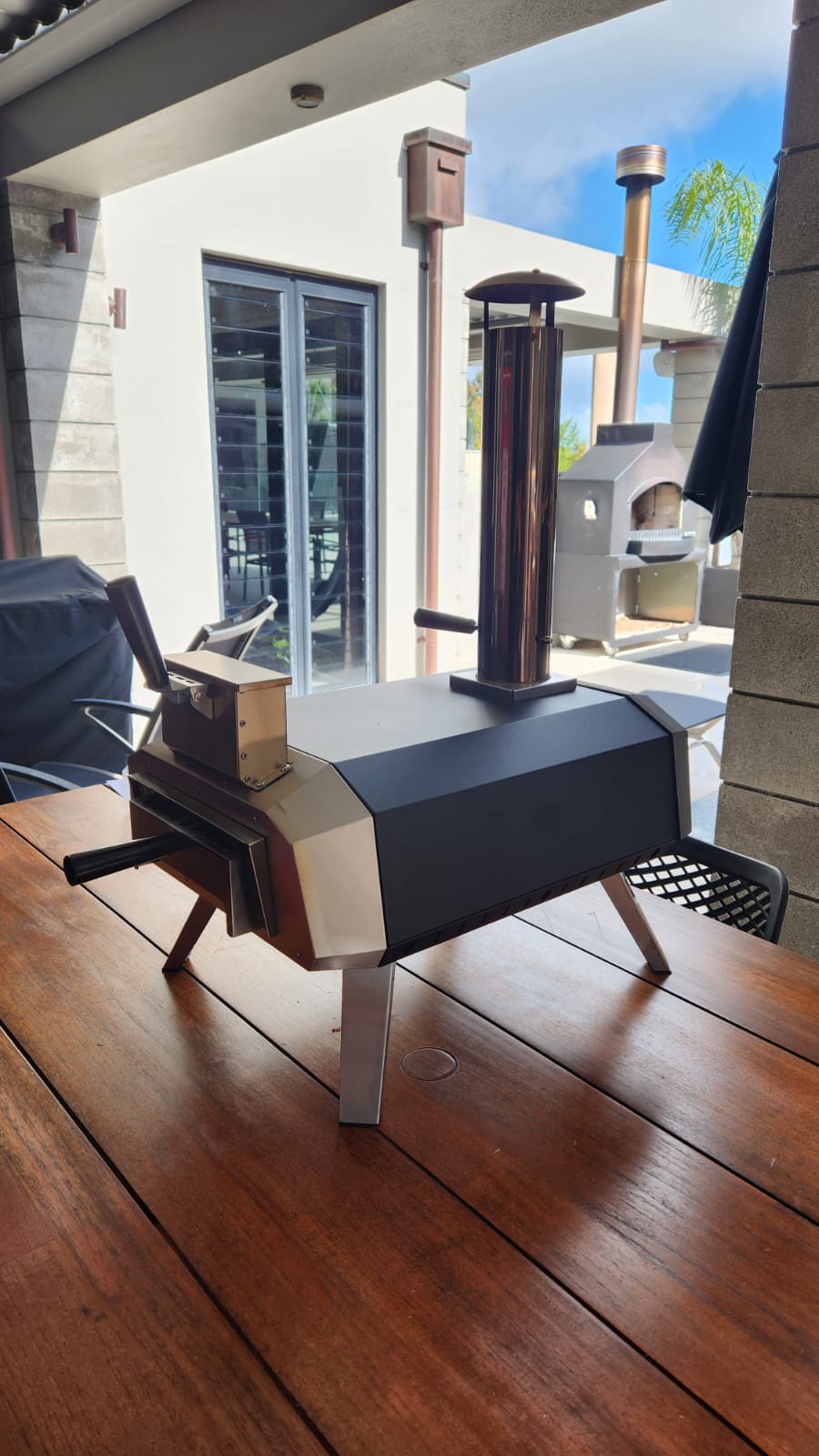 13" Wood Pellet Pizza Oven